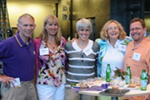 Group photo of Alumni at an event