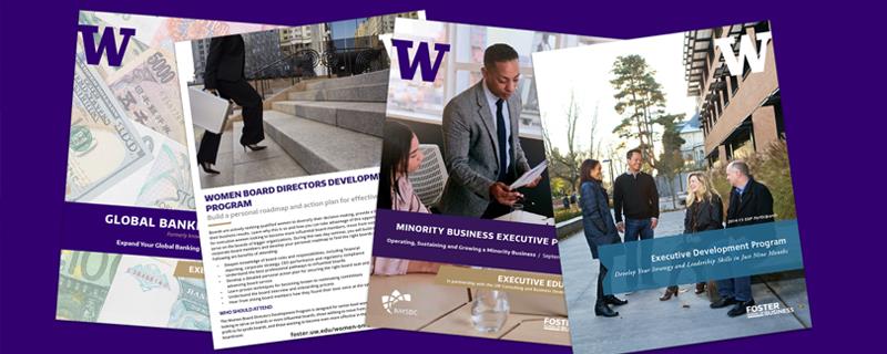 Executive Education brochures