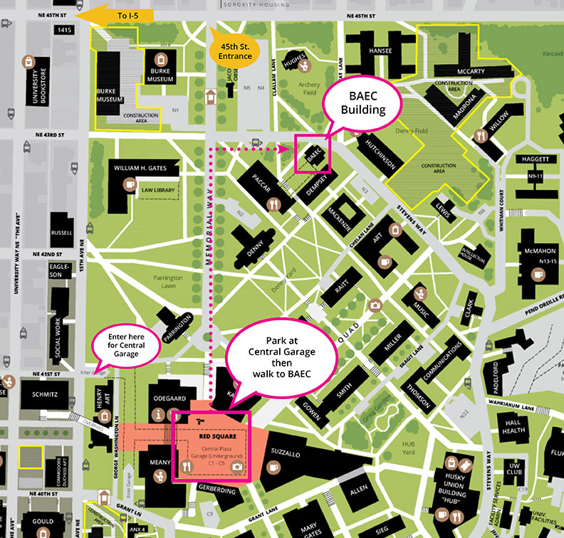 Parking at Central Garage for Executive Education Programs | Foster ...