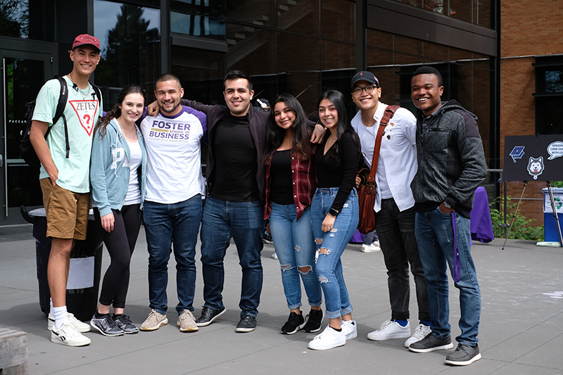 Group of Foster students