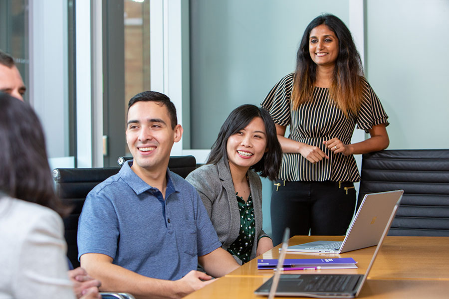 MSBA students