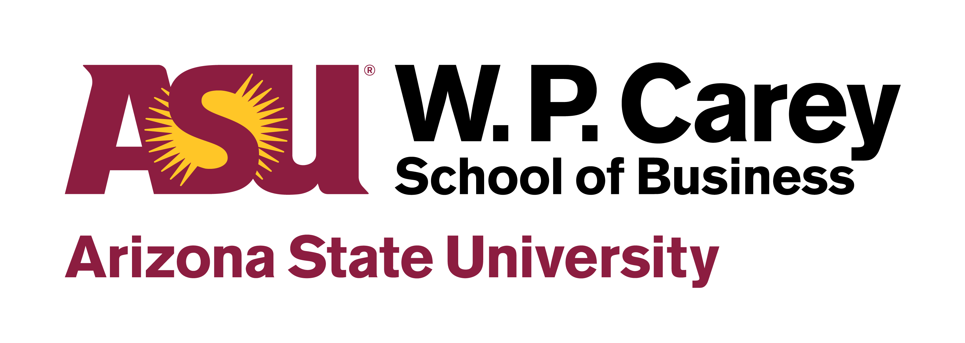ASU W.P. Carey school of business logo