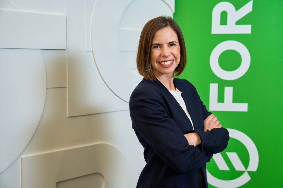 Foster alum Dominique Barr manages accounting and reporting for 10 Fortive businesses, proving the strategic value of an MPAcc degree.