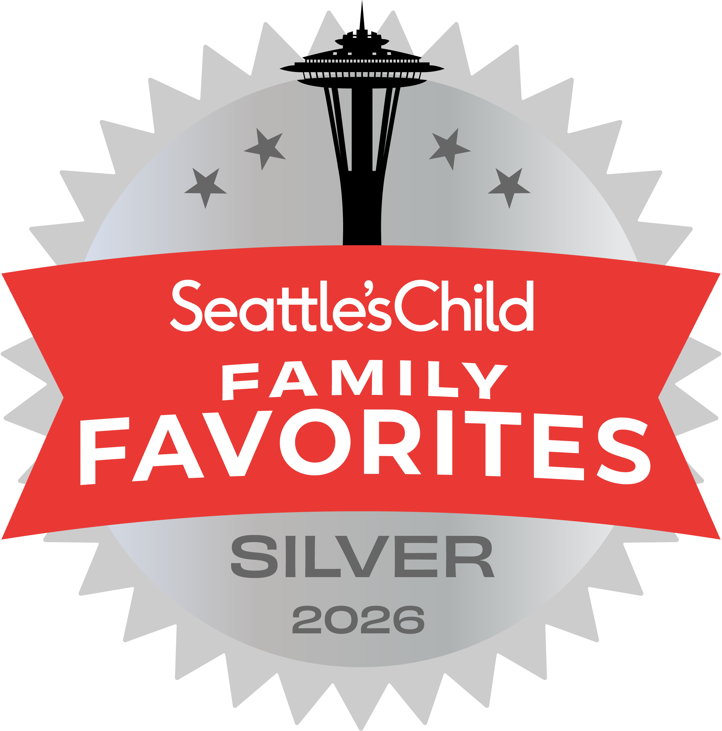 Seattle's Child Family Favorites Silver Award 2026